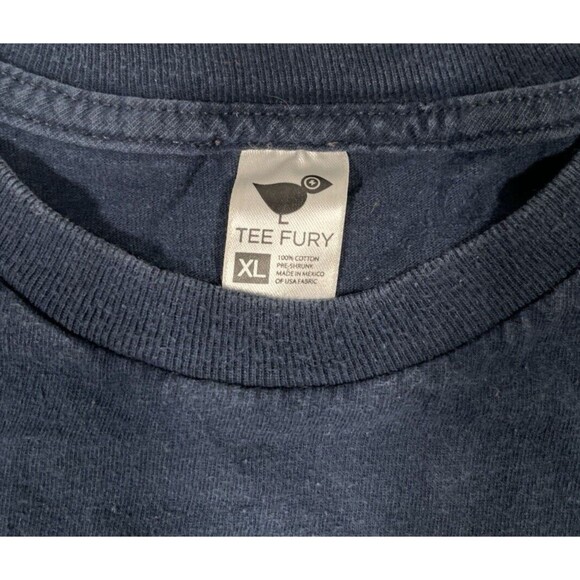 Vintage Y2k Tee Fury‎ Doctor Who Weeping Angels Tardis T-Shirt XL - Picture 3 of 4